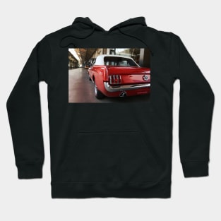 ford mustang, cabriolet classic car Hoodie